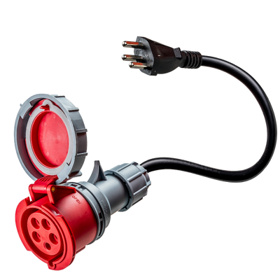 16A 5 pôles vers Type J pour la Suisse adaptateur CEE