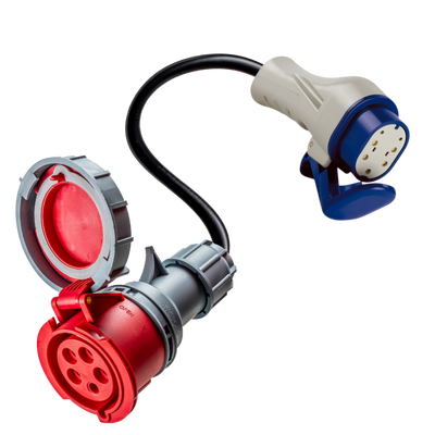 Adaptateur 32A 5 pôles vers Type 3