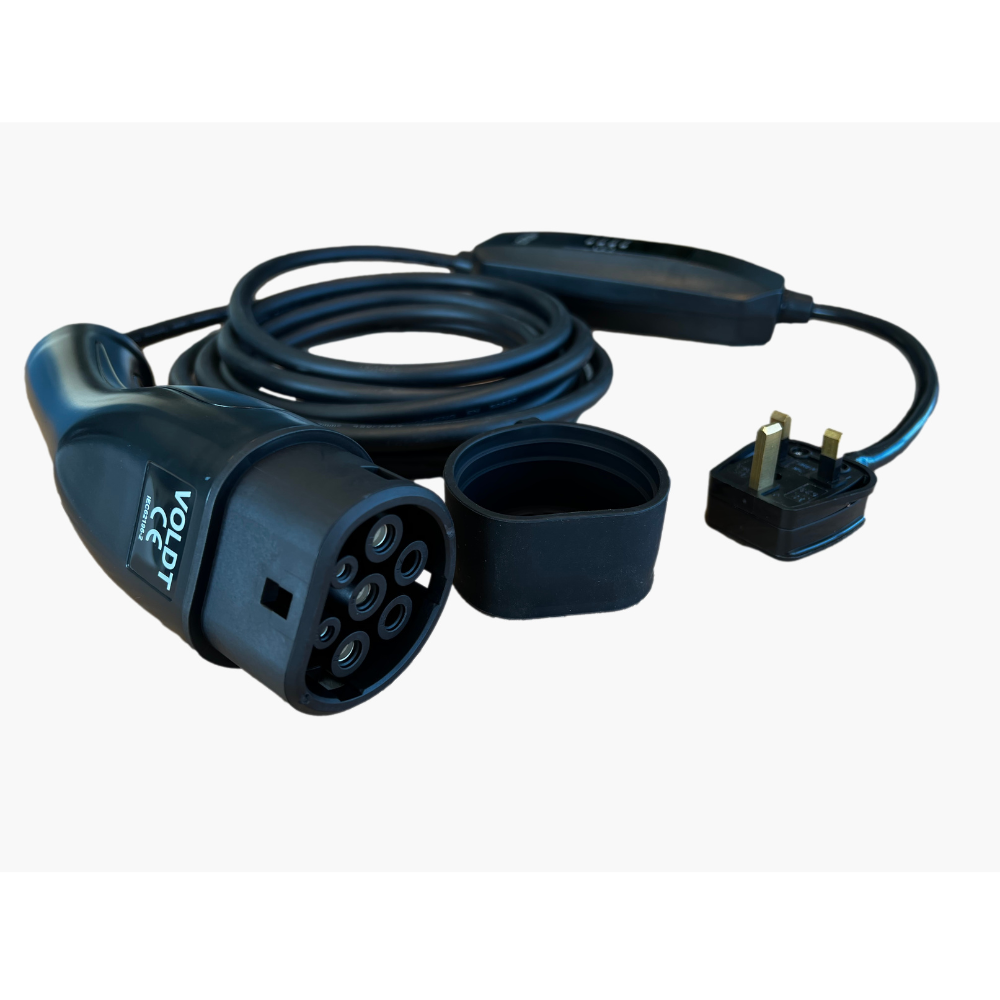 Type 2 - Type G | Réglable 8A - 16A | 2,8kW | Câble de recharge