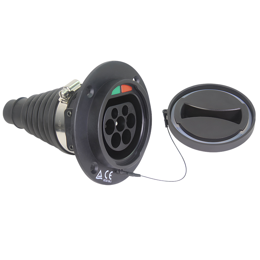 Prise de type 2 pour voiture | 1 phase | 16A/32A