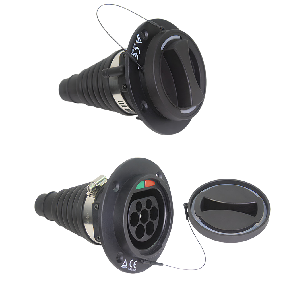 Prise de type 2 pour voiture | 1 phase | 16A/32A