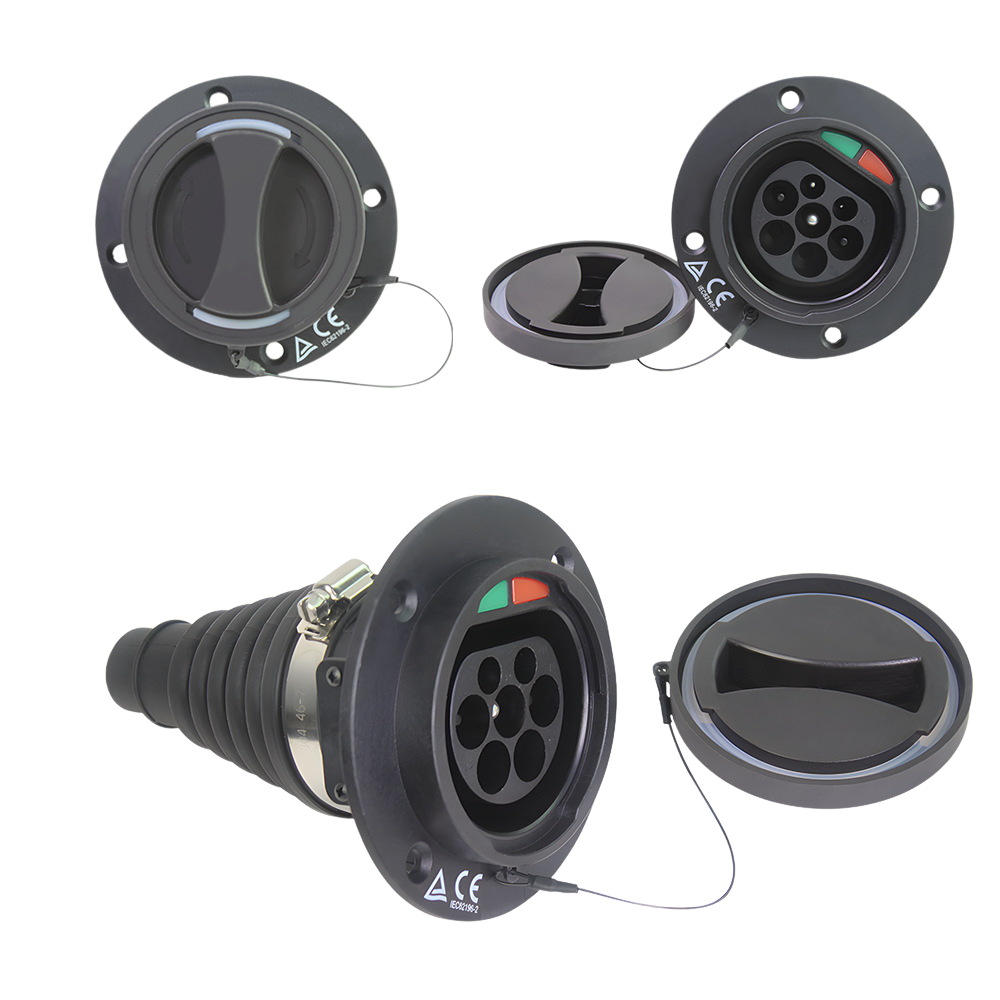 Prise de type 2 pour voiture | 1 phase | 16A/32A