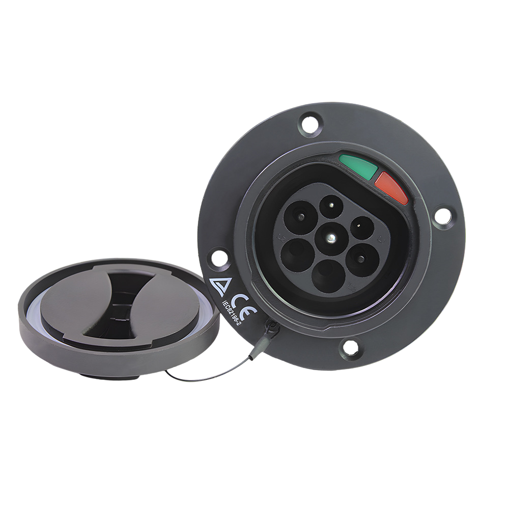 Prise de type 2 pour voiture | 1 phase | 16A/32A