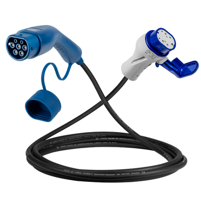 Câble de recharge Type 2 - Type 3 | mode 3 | 16A | 11kW
