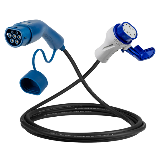 Câble de recharge Type 2 - Type 3 | mode 3 | 16A | 11kW