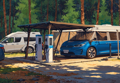 Safely and Efficiently Charge Your Electric Car at the Campsite