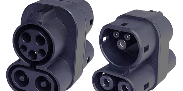 Adaptateur de charge VE CCS1 à CCS2