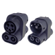 Adaptateur de charge VE CCS1 à CCS2