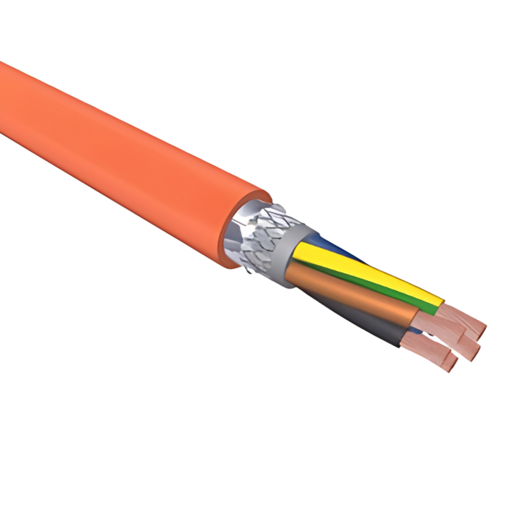 Câble de haute tension | fhlr2gcb2g | 4*6mm²