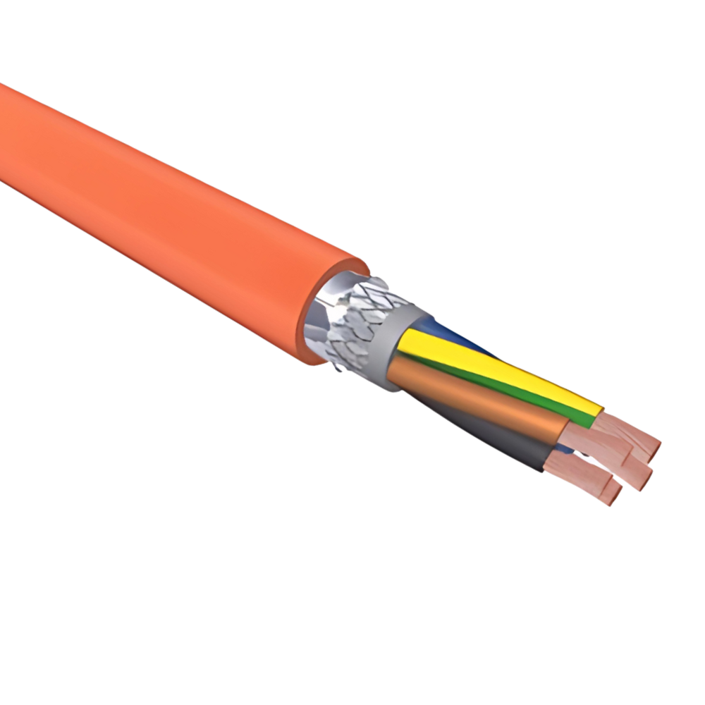 Câble de haute tension | fhlr2gcb2g | 4*6mm²