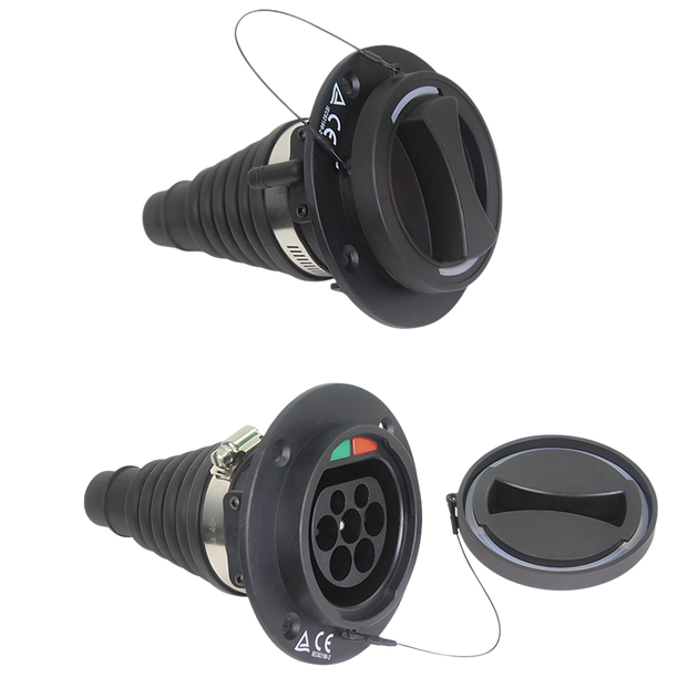 Prise de type 2 pour voiture | 1 phase | 16A/32A