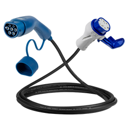 Câble de recharge Type 2 - Type 3 | mode 3 | 16A | 11kW