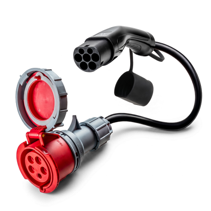16A 5 pôles vers Type 2 adaptateur CEE