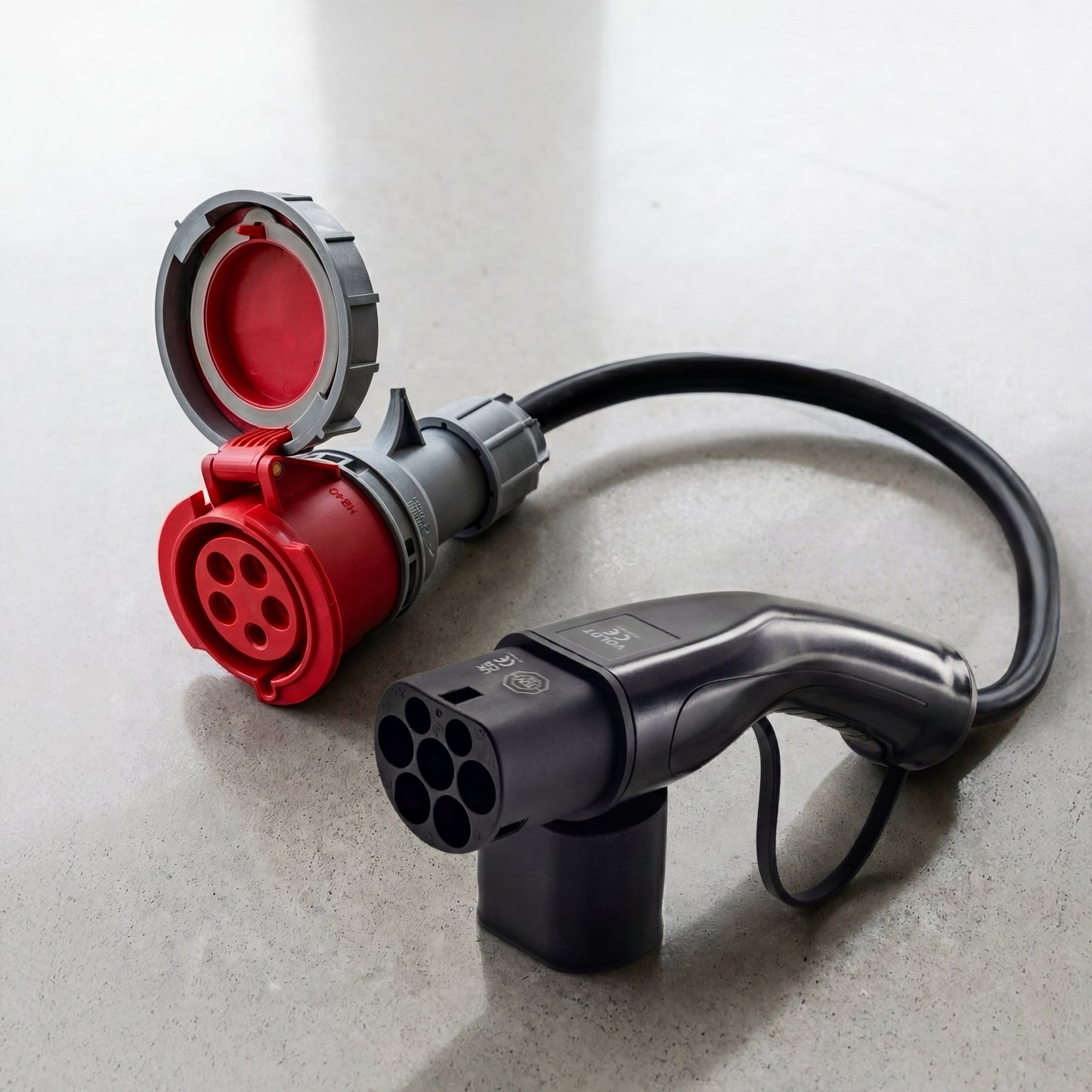 32A 5 pôles CEE vers Type 2 adaptateur