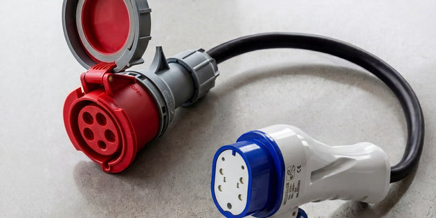 Adaptateur 32A 5 pôles vers Type 3