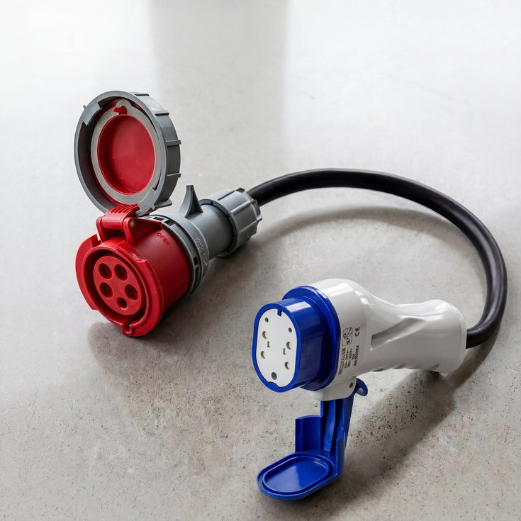 Adaptateur 16A 5 pôles vers Type 3