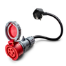32A CEE à 5 pôles vers Type G adaptateur pour UK