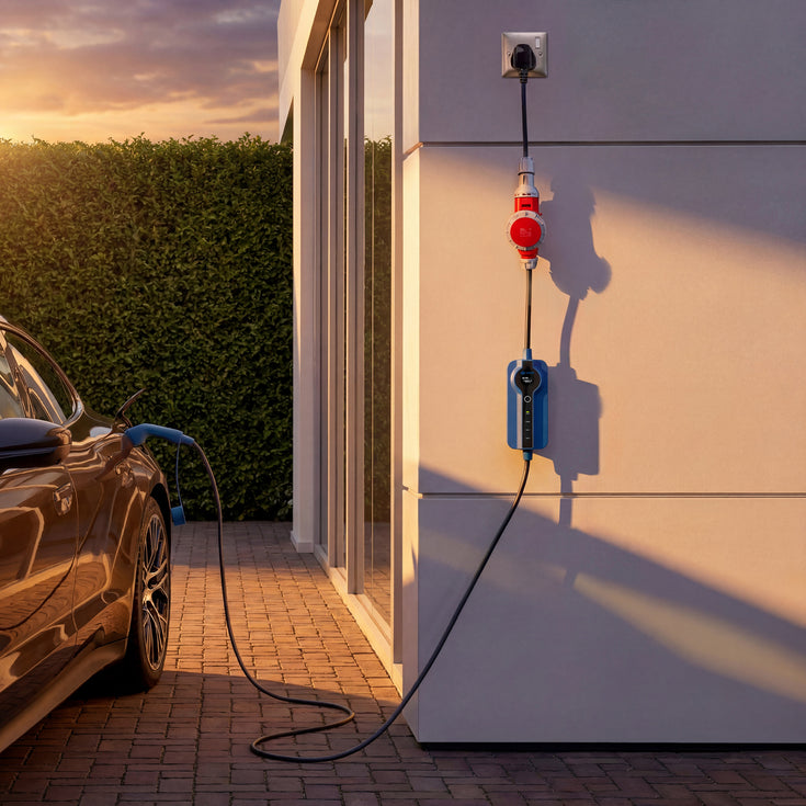 32A CEE à 5 pôles vers Type G adaptateur pour UK
