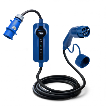 Voldt® Chargeur portable VE CEE | monophasé | 8A - 32A | 7.4kW +APP