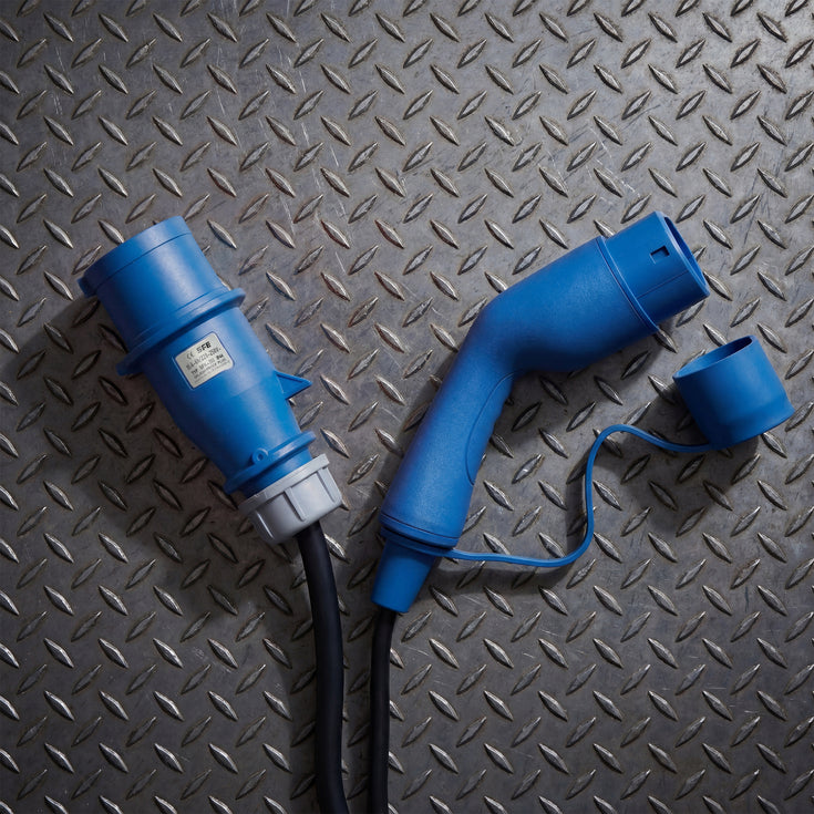 Voldt® Chargeur portable VE CEE | monophasé | 8A - 16A | 3,7kW +APP