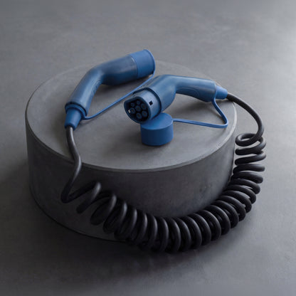 Type 2 | 1 phase | 16A | 3,7kW | câble de recharge spirale