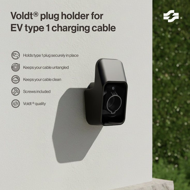 Support de prise pour câble de recharge EV Type 1