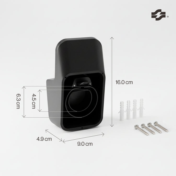 Support de prise pour le câble de charge EV type 2