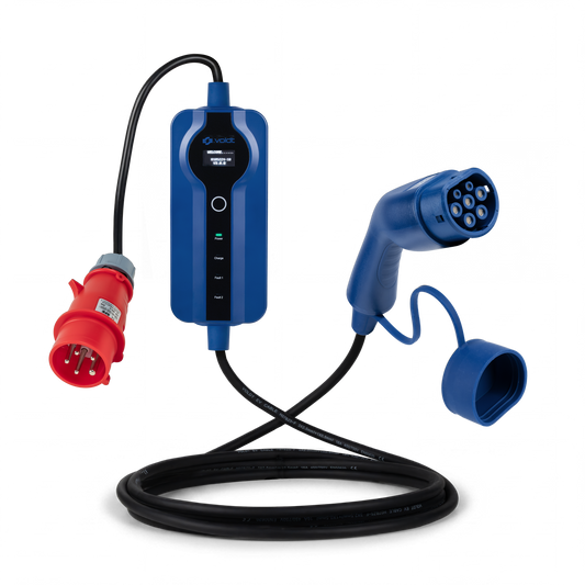 Voldt® Chargeur portable VE CEE | triphasé | 8A - 16A | 11kW +APP