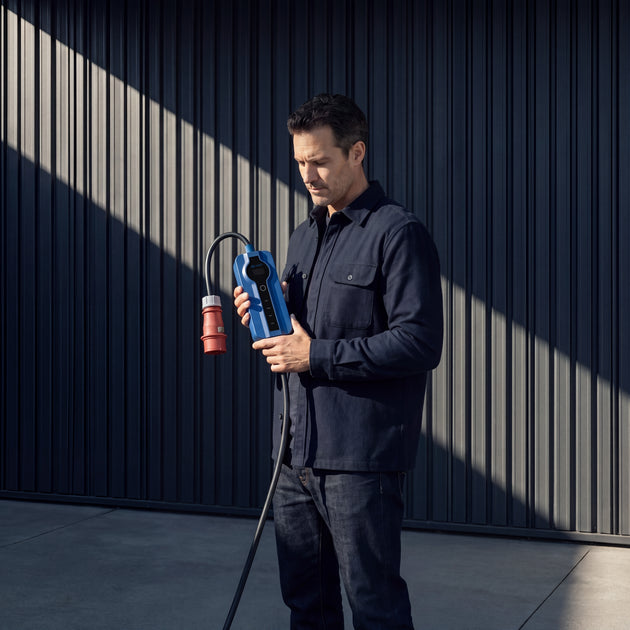 Voldt® Chargeur portable VE CEE | triphasé | 8A - 32A | 22kW +APP