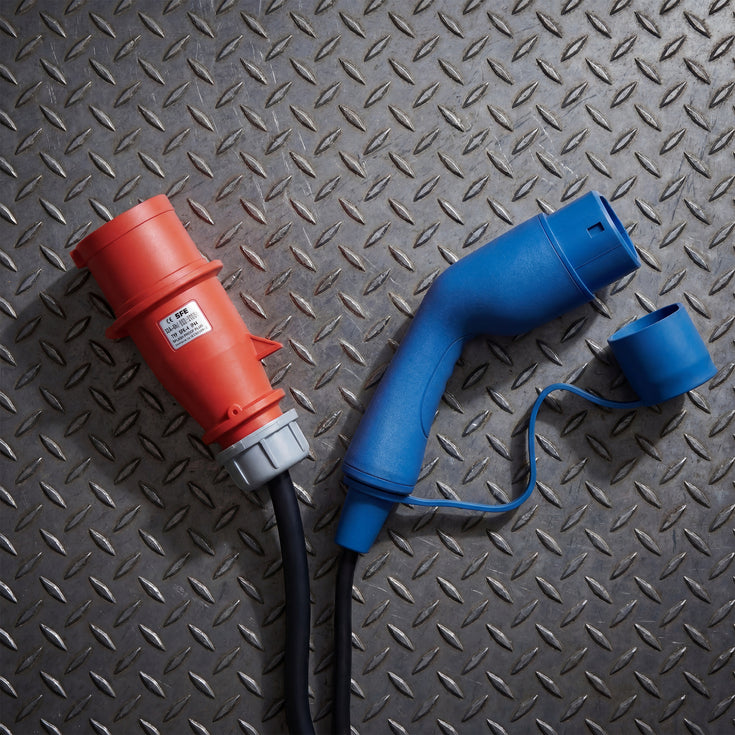 Voldt® Chargeur portable VE CEE | triphasé | 8A - 32A | 22kW +APP