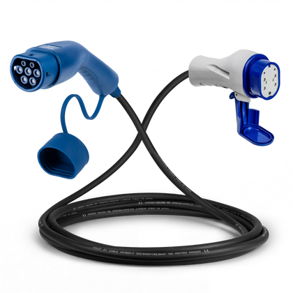 Câble de recharge Type 2 - Type 3 | mode 3 | 16A | 11kW